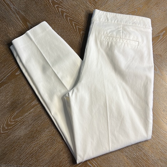 HALOGEN White Ankle Pant 4 - Picture 2 of 8